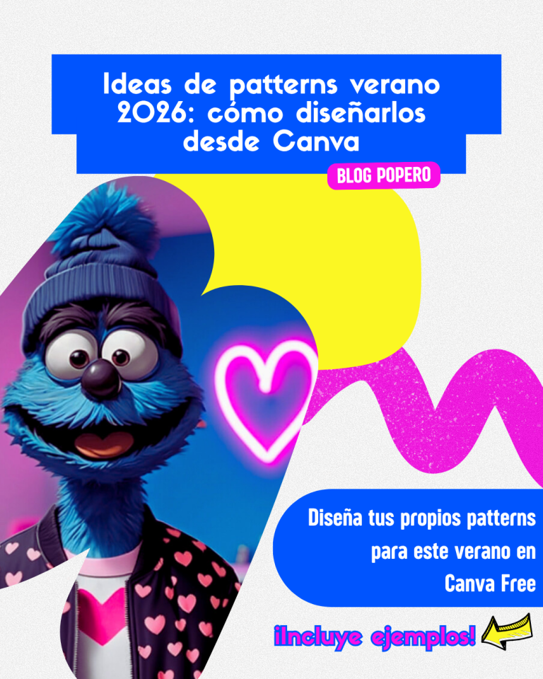 Ideas de patterns verano 2026: cómo diseñarlos desde Canva