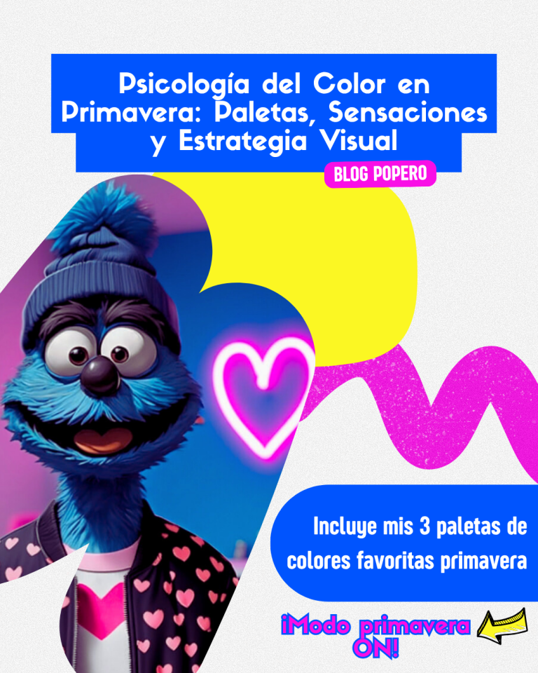 Psicología del Color en Primavera: Paletas, Sensaciones y Estrategia Visual